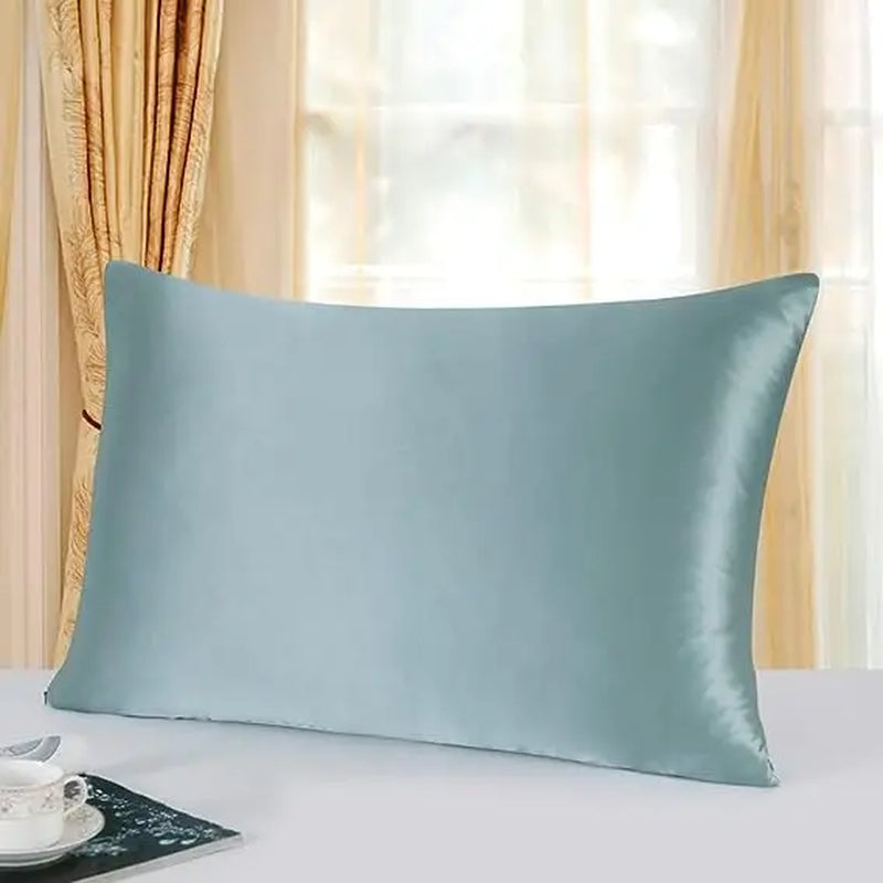 100% Natural Mulberry Silk Pillowcase 19Momme Pure Silk Pillow Case with Hidden Zipper