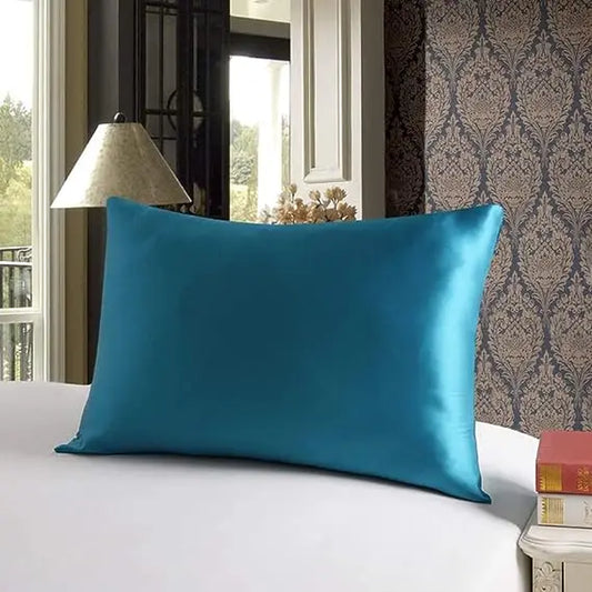 100% Natural Mulberry Silk Pillowcase 19Momme Pure Silk Pillow Case with Hidden Zipper