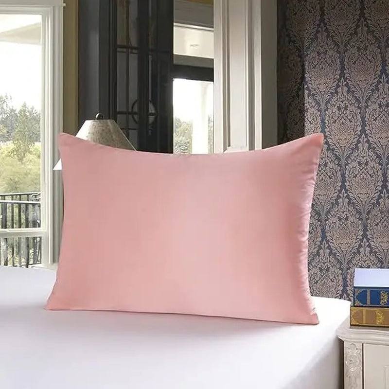 100% Natural Mulberry Silk Pillowcase 19Momme Pure Silk Pillow Case with Hidden Zipper