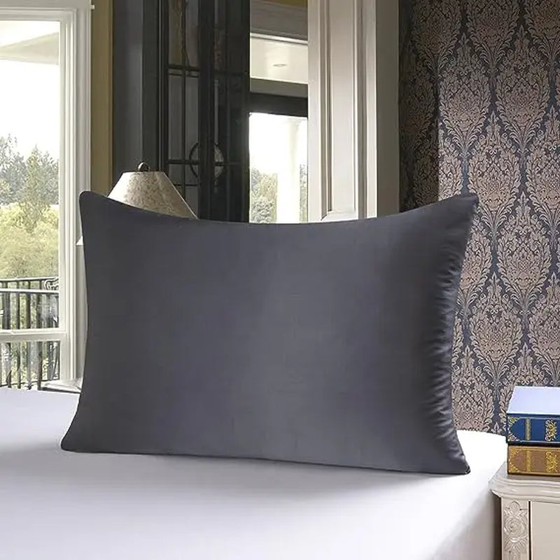 100% Natural Mulberry Silk Pillowcase 19Momme Pure Silk Pillow Case with Hidden Zipper