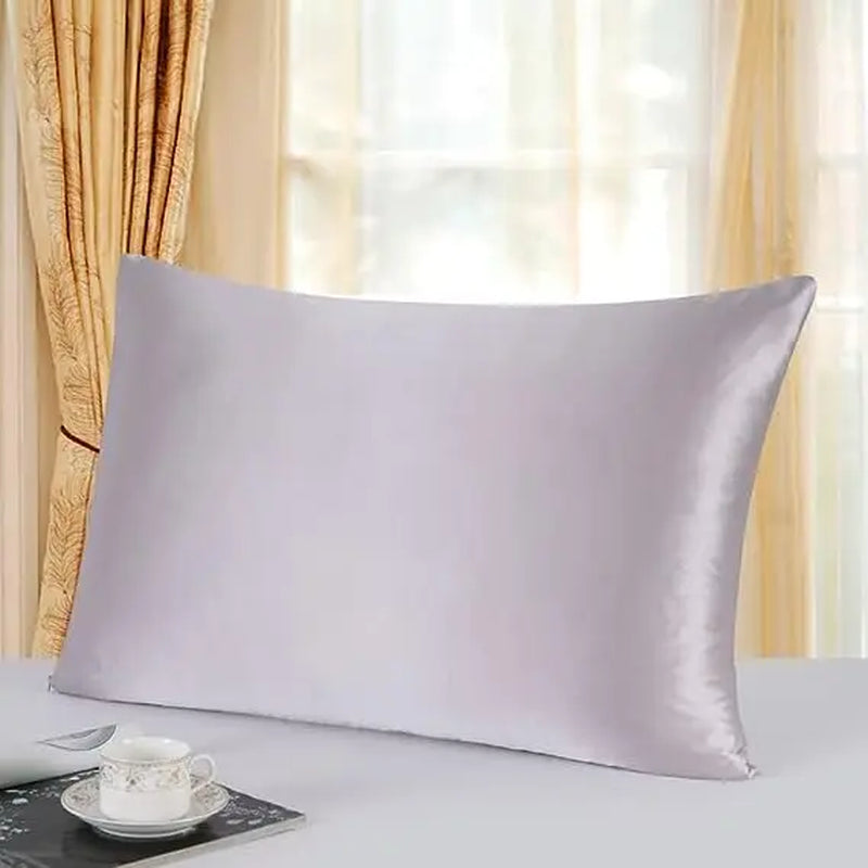 100% Natural Mulberry Silk Pillowcase 19Momme Pure Silk Pillow Case with Hidden Zipper